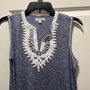 Dress with print on top